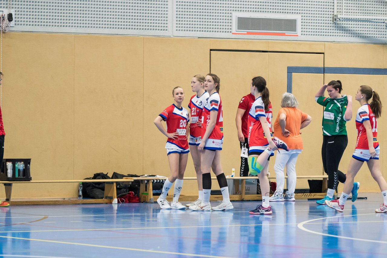 Bild 12 - wBJ HC Quickborn - HSG Tills Loew. : Ergebnis: 19:20